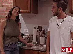 Stunning milf sucks huge dick!