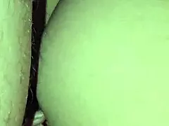 Milf Wife Bent Over, Big Ass Ready for Creampie in Pussy