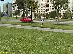 redhead bbw milf pees outdoors 😲