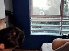 Peruvian amateur measures ass but tailor fucks vagina deep