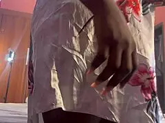 Secrete camera catches Nollywood actress in wild milf threesome