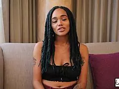 Agile King Noir Binds and Licks Clit in Lingerie