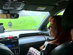 Luna, sublime redhead, craves only hard intense banging