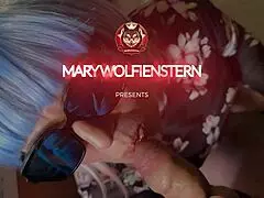 housewife milf gives closeup blowjob fuck cum