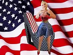 i'm granny americas, lickin' that stick and dick for patriotic cums and creampie, oh yeah!