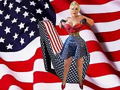 i'm granny americas, lickin' that stick and dick for patriotic cums and creampie, oh yeah!