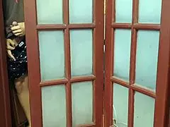 Latina Couple Shows Gaping Ass to Neighbor