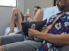 Does my stepfather chase me when the house is empty?