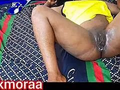 I creamed this big ass milf's wet pussy with my amateur cock in missionary.