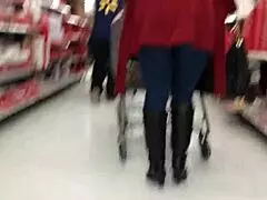 Hidden Cam: Is This Mom Shopping or Teasing Us?