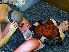 Hot Brunette Milf Says, 'Give Me Those Hard Cocks for My Pleasure.'