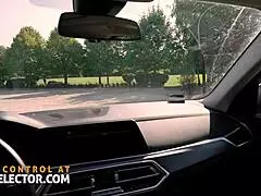 Juicy-Assed Journalist Caught and Punished Hard in Garage 3some