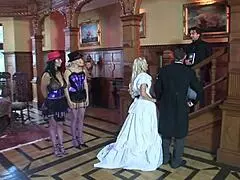 Man, I’m lovin’ this dirty mansion anal orgy gangbang, so wild!