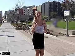 hey, wanna see russian milf angelina bonnet flash her tits in public or what??