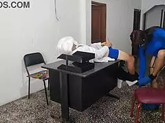 hey doc, wanna bang me like this on the office desk?