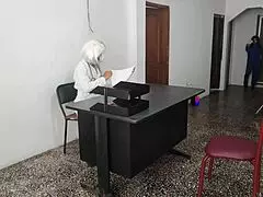 hey doc, wanna bang me like this on the office desk?