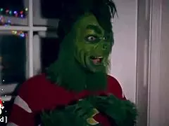 the grinch parody milf bends over for doggystyle cum