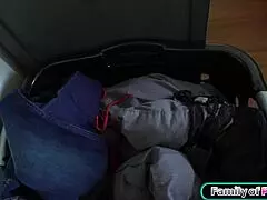 Stepson can't hold back from fucking his stepmom in taboo hardcore sex