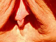 Maturemons Sexy Mature Shows Huge Wet Pussy In Raw Close-Up Detail