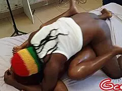 hot couples fuck passionately in bed with dripping pussy