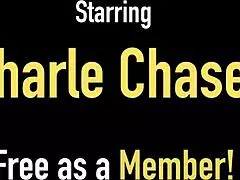 charlee chase cums hard with vibrator in her cunt 😍