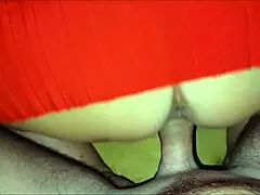 i move on my stepson's cock to get cum inside while fingering myself