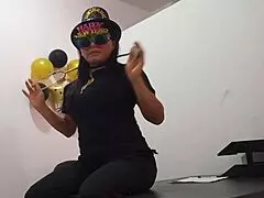 Bored at office, wearing butt plug to feel naughty as a slut.