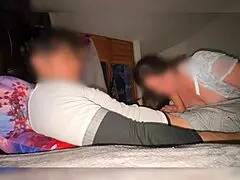 Mexican Milf Stepmom Catches Stepson Masturbating In Room