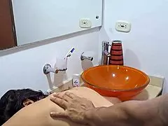 Salma's delicious pussy pounded hard in amateur chubby brunette compilation