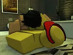 An overworked stepmom finds love through riding monster cocks and handjobs in her short version story