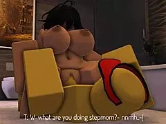 An overworked stepmom finds love through riding monster cocks and handjobs in her short version story