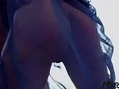 Exotic Dancer Gets Cum In Mouth From Uncle's Big Cock Assfucking!