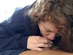 My Stepsister Sucks Me Off on the Terrace in Wild Roleplay 🔥