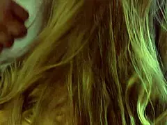 aurora snow in black stockings gets one on one with big cock and cum