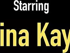 Demanding boss Nina Kayy treats male employees like sex slaves in anal lingerie