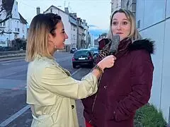 hey, look at kelly and pam with huge tits sharing a hard french cock!