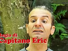 Shameless Bastard Gets Blowjob and Facial from Redhead Milf Outdoors