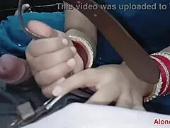 Newly married couple records intimate moments as she rides him in bedroom