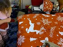 Granny Carmen Claus Gets Doggystyle Fuck with Elvish Creampie Surprise