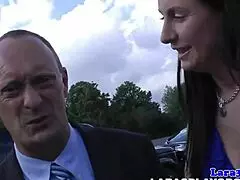 I, as a mature british pornstar, get fingered in my nurse uniform