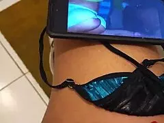 Friend's Mom Caught Me with Her Thong and Sucked Me Off