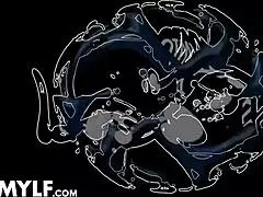 Hot Blonde Milf Stepmom Orgasms On Stepsons Huge Cock With Juicy Ass