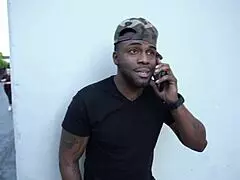 andi ray works rome major's huge rod. sneaky bjs behind alley dumpster hint at more.