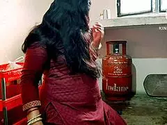 indian desi bhabhi bends over for hardcore fucking with devar at home