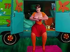 i'm granny velma showin my best cunnilingus techniqe undercover