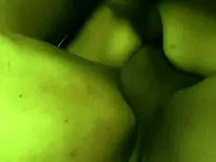 big tits milf sucks two big cocks 😍