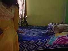 hot indian bhabi fucking dever in doggy style 😍