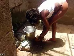 yo, can't get this german ebony bent over right here in public, sorry!