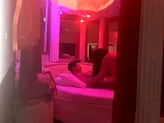 i showed my hard cock to the busty brunette, and she was impressed with the balls