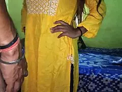 hot indian bhabi fucking dever in doggy style 😍